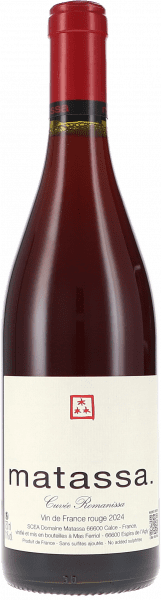 Cuvée Romanissa VdF rouge - Matassa - Rotwein