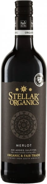 Merlot Stellar Organics ohne SO2-Zusatz - Organic Wine Vredendal - Rotwein