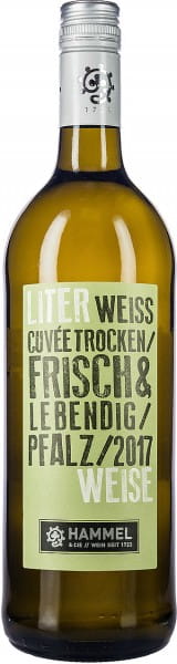 Literweise Cuvée Weiss Trocken - Weingut Hammel & Cie - Weißwein