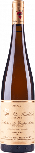 Pinot Gris Clos Windsbuhl Trie Speciale, Sélection de Grains Nobles - Zind-Humbrecht - Weißwein