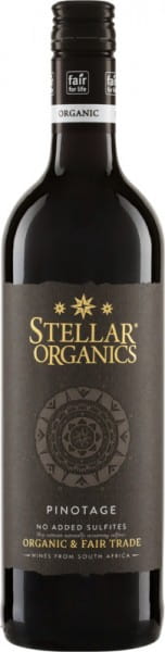 Pinotage Stellar Organics ohne SO2-Zusatz - Organic Wine Vredendal - Rotwein