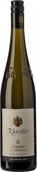 Riesling trocken Berg Rottland Rüdesheim Erstes Gewächs - Weingut Künstler - Weißwein
