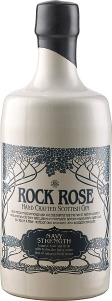 Rock Rose Navy Strenght Gin - Dunnet Bay Distillery - farblos