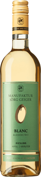 Riesling Apfel Kräuter - Manufaktur Jörg Geiger - farblos
