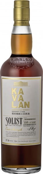 Kavalan Solist Sherry Cask Strength - Kavalan - farblos