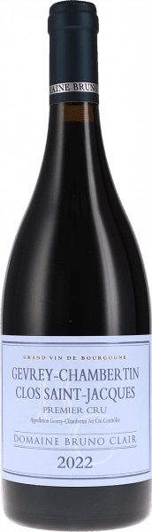 Gevrey-Chambertin 1er Cru Clos Saint Jacques AOC - Bruno Clair - Rotwein