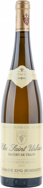 Gewürztraminer Rangen de Thann Clos-Saint-Urbain Grand Cru - Zind-Humbrecht - Weißwein