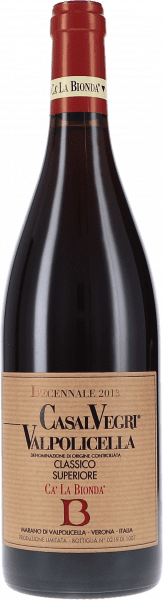 Valpolicella Classico Superiore DOC Casal Vegri Decannale - Ca´ La Bionda - Rotwein