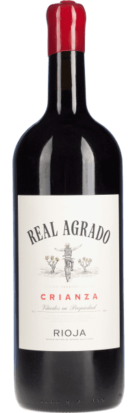 Rioja Crianza - Real Agrado - Viñedos Alfaro - Rotwein