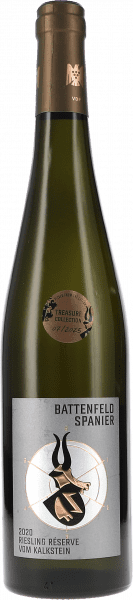 Riesling Réserve vom Kalkstein trocken Treasure Collection - Battenfeld-Spanier - Weißwein