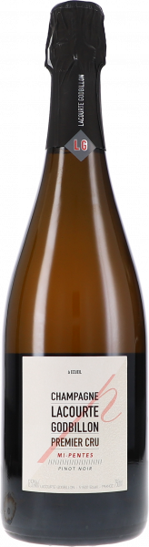 Lacourte-Godbillon - Mi-Pentes Premier Cru Brut Nature L2022+Réserve - Weißwein