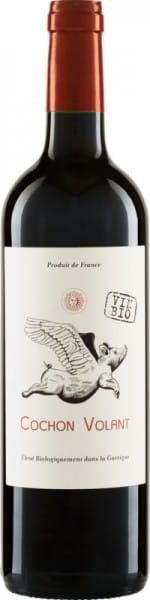 COCHON VOLANT Languedoc Rouge - Château Caraguilhes - Rotwein
