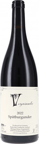 Spätburgunder - Klaus Vorgrimmler - Rotwein