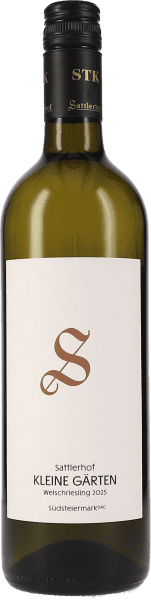 Kleine Gärten Welschriesling DAC - Sattlerhof - Weißwein
