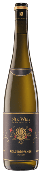 Riesling Goldtröpfchen Kabinett - Nik Weis St. Urbans-Hof - Weißwein