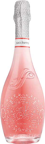 Mille Bolle Spumante Brut Rosé - Sacchetto - Roséwein