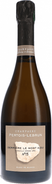 Pertois-Lebrun - Derrière le Mont Aigu N°13, Chouilly Grand Cru Blanc de Blancs Extra Brut - Weißwein