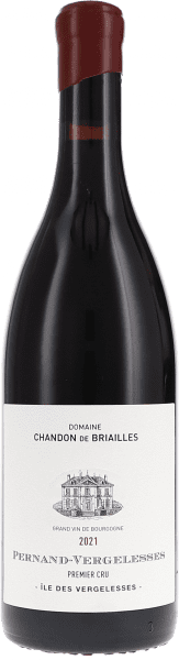 Pernand-Vergelesses 1er Cru Île des Vergelesses ungeschwefelt, Sans Sulfites Ajoutés - Chandon de Briailles - Rotwein