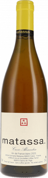 Cuvée Alexandria VdF blanc - Matassa - Weißwein