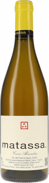 Cuvée Alexandria VdF blanc - Matassa - Weißwein