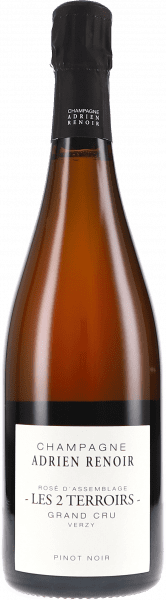 Adrien Renoir - Les 2 Terroirs Rosé Verzy Grand Cru Extra Brut - Roséwein