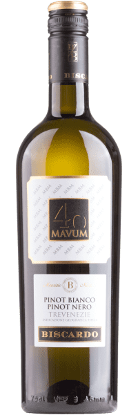 40 Mavum Pinot Bianco / Pinot Nero - Biscardo Vini - Weißwein