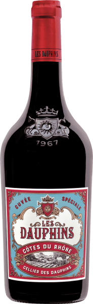 Les Dauphins Rouge - Les Cellieres des Dauphins - Rotwein