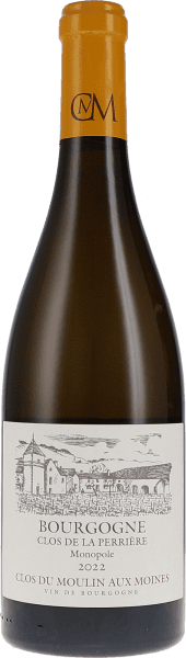 Bourgogne Clos de la Perrière Blanc, Monopole AOP - Clos du Moulin aux Moines - Weißwein