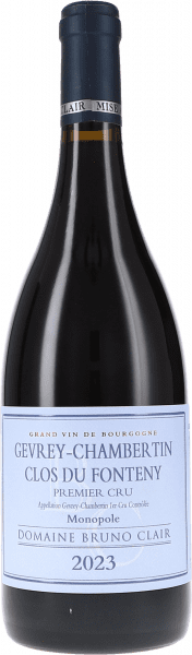 Gevrey-Chambertin 1er Cru Clos du Fonteny Monopole AOC - Bruno Clair - Rotwein