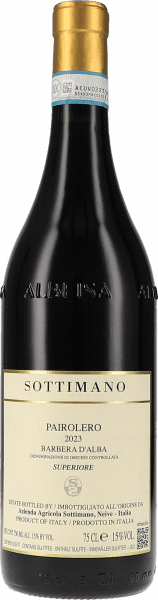 Pairolero, Barbera d´Alba DOC Superiore - Sottimano - Rotwein