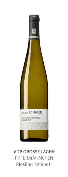 Riesling Pittermännchen Kabinett restsüß - Johann Baptist Schäfer - Weißwein