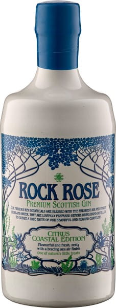 Rock Rose Gin Citrus Coastal Edition - Dunnet Bay Distillery - farblos