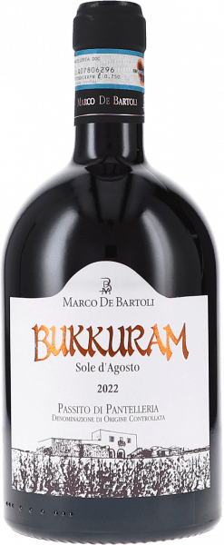 Bukkuram Sole d´Agosto Passito di Pantelleria DOC - Marco de Bartoli - Weißwein