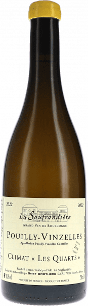 Pouilly-Vinzelles Climat Les Quarts Zen AOC - La Soufrandière - Weißwein