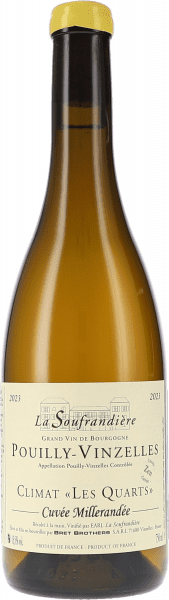 Pouilly-Vinzelles Climat Les Quarts Cuvée Millerandée Zen AOC - La Soufrandière - Weißwein