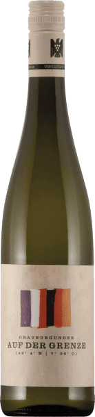 Grauburgunder Qualitätswein Trocken Auf Der Grenze - Bernhart - Weißwein