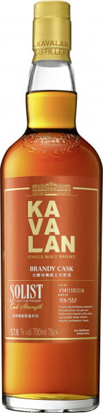 Kavalan Solist Ltd. Brandy Cask - Kavalan - farblos