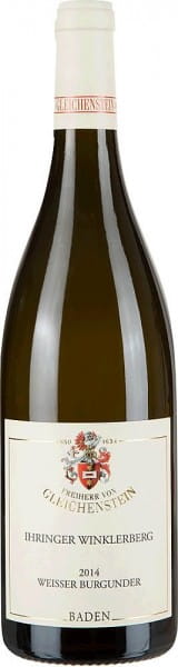 Ihringer Winklerberg Weisser Burgunder trocken - Weingut Freiherr von Gleichenstein - Weißwein