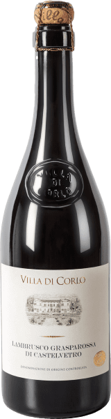 Lambrusco Grasparossa Di Castelvetro Secco - Villa di Corlo - Rotwein