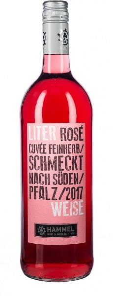 Literweise Cuvée Rosé feinherb - Weingut Hammel & Cie - Roséwein