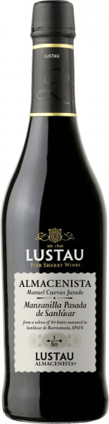 Almacenista-Sherry Manzanilla Pazada de Sanlucar 1/80 - Emilio Lustau - farblos
