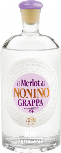 Grappa di Merlot Monovitigno Vigneti - Nonino Distillatori - farblos