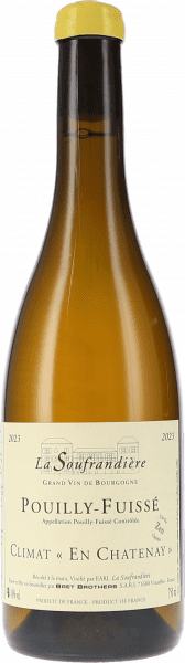 Pouilly-Fuissé Climat En Chatenay Zen AOC - La Soufrandière - Weißwein