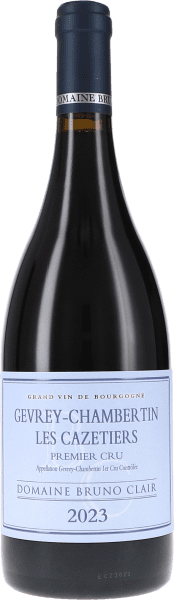 Gevrey-Chambertin 1er Cru Les Cazetiers AOC - Bruno Clair - Rotwein