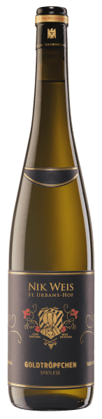 Riesling Goldtröpfchen Spätlese - Nik Weis St. Urbans-Hof - Weißwein
