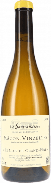 Mâcon-Vinzelles Le Clos de Grand-Père AOC - La Soufrandière - Weißwein
