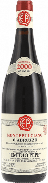 Montepulciano d´Abruzzo DOC, Sel. Vecchie Vigne, decanted - Emidio Pepe - Rotwein
