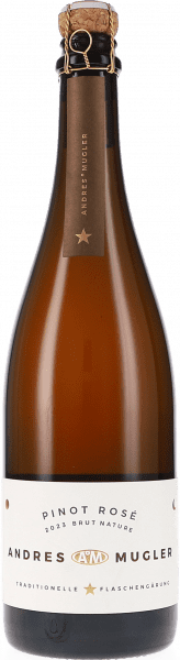 Pinot Rosé Sekt Brut Nature - Andres&Mugler - Roséwein