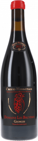 Crozes Hermitage rouge, Georges AOP - Les Bruyères - Rotwein