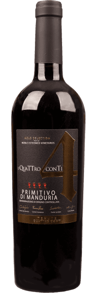 Quattro Conti Primitivo Manduria Gold - Conti Zecca - Rotwein